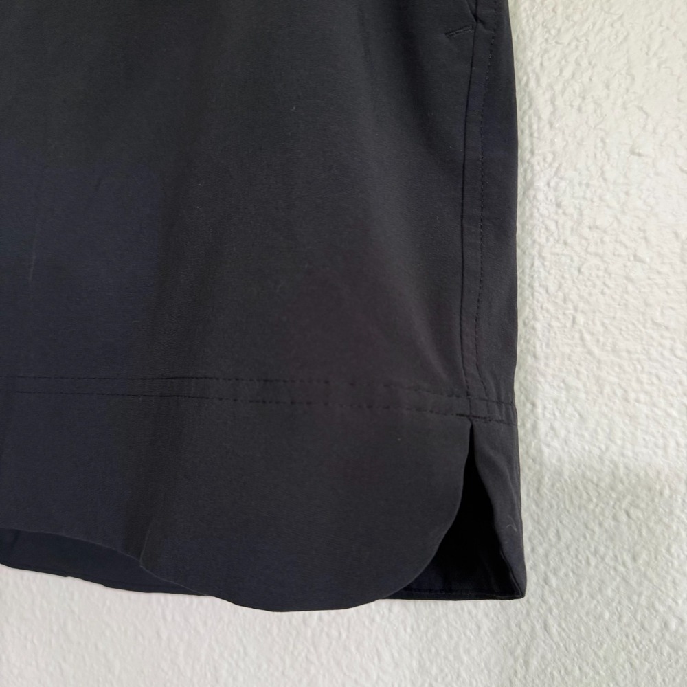 Athleta‎ Midtown Skirt Womens Size 2 Black Lined Drawstring Athletic Sport Skort - Picture 5 of 11